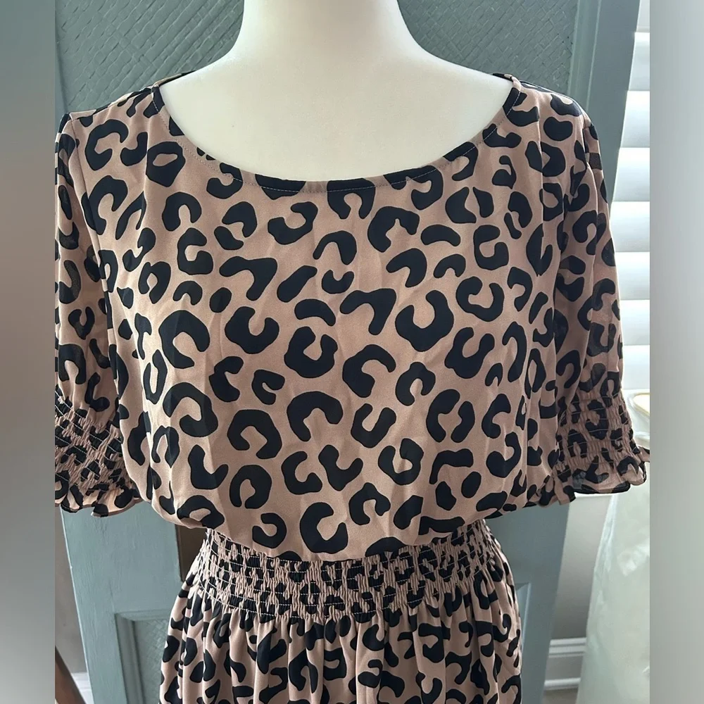 Kate spade animal print dress